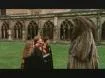 Hermione, Ron et Harry avec Hagrid