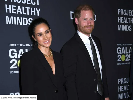 Le prince Harry et Meghan Markle lors d'un événement officiel.