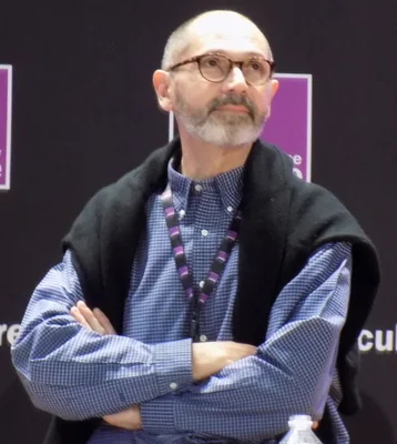 Psychiatrist Christophe André speaking at Forum France Culture Sciences in 2016.
