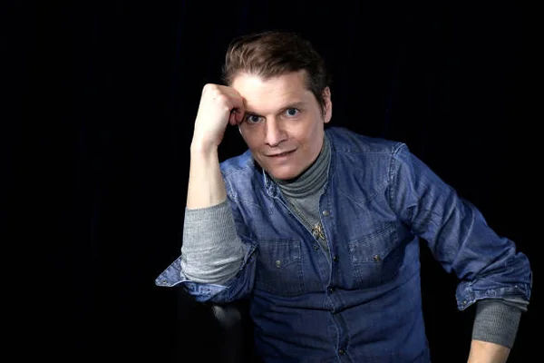 Singer Benabar poses during a portrait session in Paris, France on .