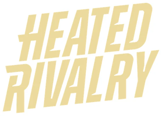 Promotional image of Shane and Ilya facing off in hockey jerseys.