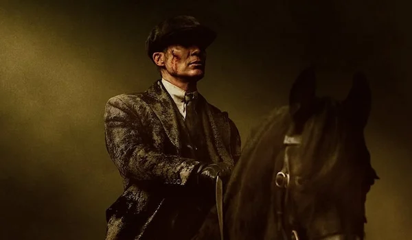 Cillian Murphy as Thomas Shelby in a promotional image for Peaky Blinders: The Immortal Man.