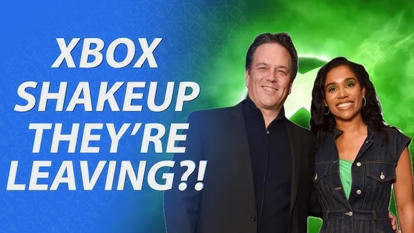 Infographie illustrant les départs de Phil Spencer et Sarah Bond de Microsoft