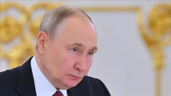 Vladimir Poutine lors d'une apparition officielle.