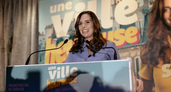 Sarah Knafo réfléchit à se porter candidate à la mairie de Paris