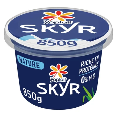 Pot de Skyr Yoplait nature 0% matière grasse.