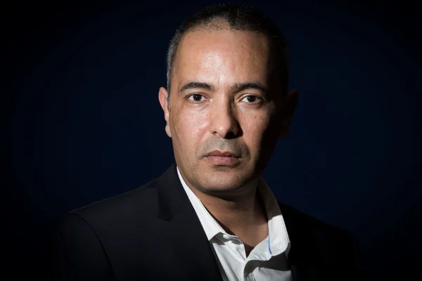 Kamel Daoud lors d'une intervention publique.
