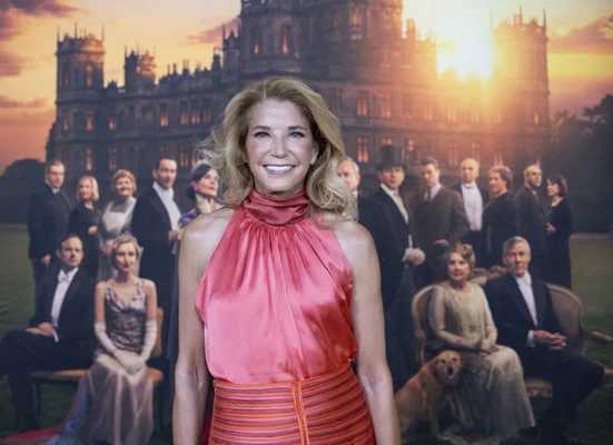 Candace Bushnell à la première de Downton Abbey à New York en septembre 2025.