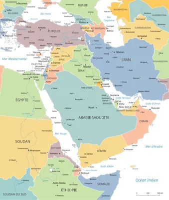 Fichier : Carte du Moyen-Orient.svg — Wikipédia