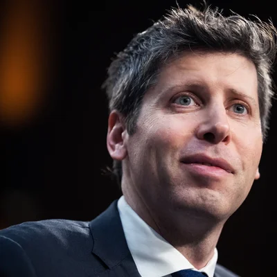 Sam Altman sur scène lors de TechCrunch Disrupt San Francisco 2019.