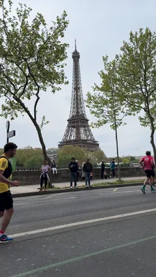 Vue de la Tour Eiffel à Paris