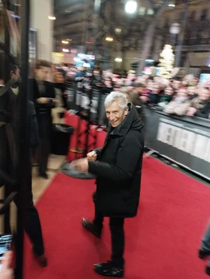Nagui lors de l'avant-première du film 'Better Man' au Grand Rex en décembre 2024.