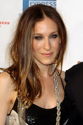 Sarah Jessica Parker au Festival du film de Tribeca en 2009, portant un haut noir pailleté.