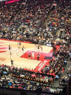 Victor Wembanyama lors d'une rencontre entre San Antonio et Toronto en février 2024.