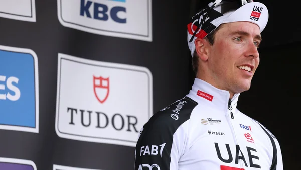 Benoit Cosnefroy, membre de l'équipe UAE Team Emirates.