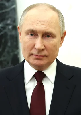Portrait officiel de Vladimir Poutine.