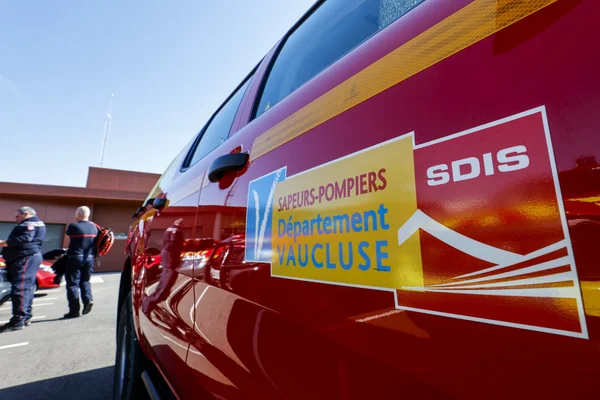 Véhicule de secours des sapeurs-pompiers du Vaucluse.