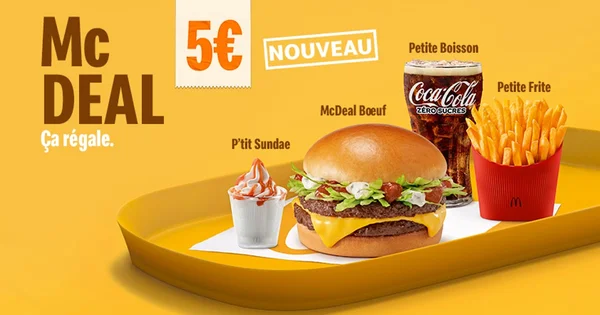 McDonald's France prend plusieurs engagements en faveur du pouvoir d'achat des Français