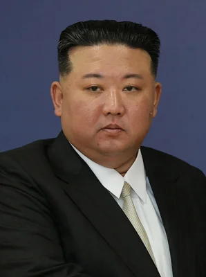 Portrait officiel de Kim Jong Un.
