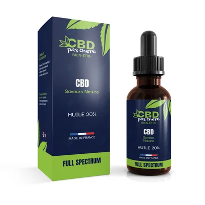 Huile de CBD 20% Full Spectrum | CBDPasChère