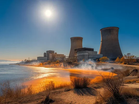 Centrale nucléaire de Golfech, autre site touché par des baisses de production pendant la canicule.