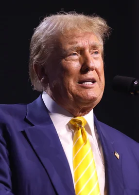 Donald Trump lors d'un meeting à Phoenix, Arizona.