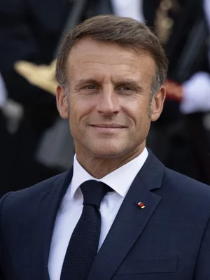 Emmanuel Macron en août 2024, lors d'une apparition officielle.