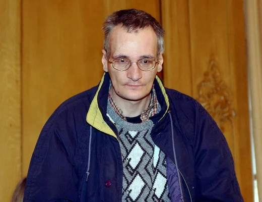 Francis Heaulme, le tueur en série, lors de son face-à-face avec un profiler.