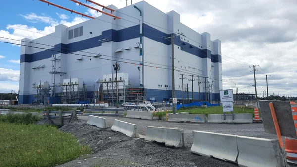 Chantier de l'usine Ultium CAM, étape clé pour la filière batterie de GM