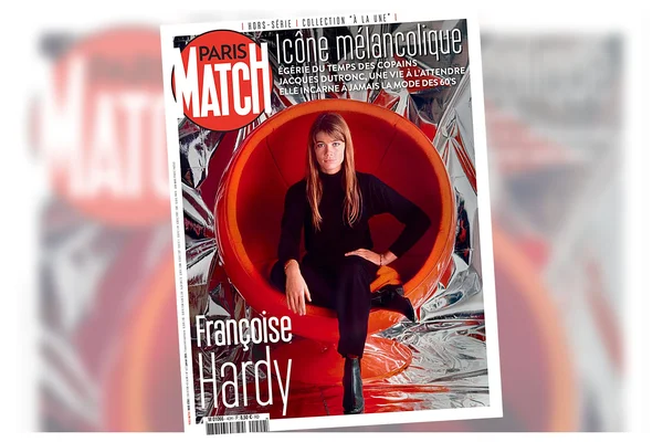 Couverture du hors-série Paris Match consacré à Françoise Hardy.
