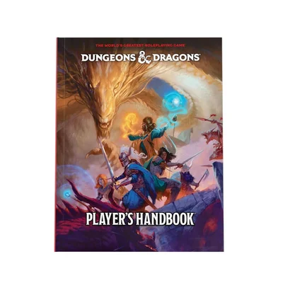 Couverture du Player's Handbook 2024 de Donjons & Dragons.