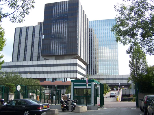 Hôpital Bichat-Claude Bernard à Paris XVIIIe (France)