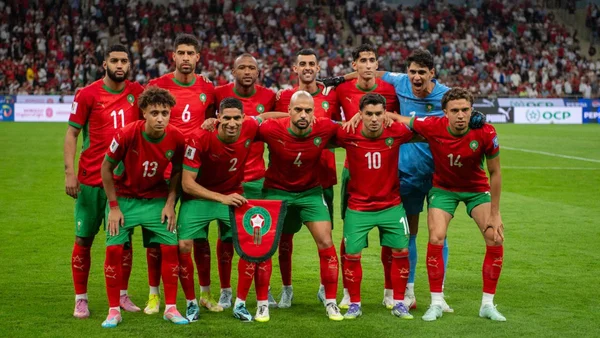 L'équipe du Maroc en séance d'entraînement avant la Coupe du monde 2026.