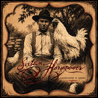 Couverture de l'album 'Sackcloth 'n' Ashes' de Sixteen Horsepower.