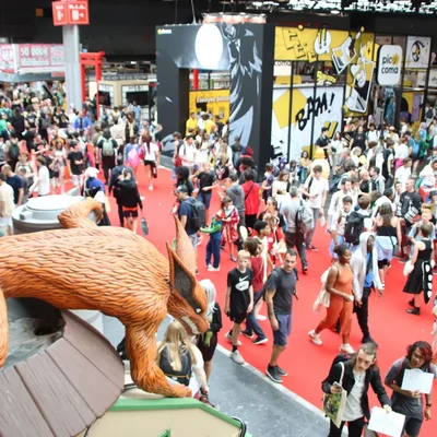 Le hall principal de Japan Expo, où le Daruma du Nouveau Manga sera présenté aux festivaliers.