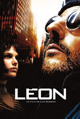 Affiche officielle du film Léon avec Jean Reno.