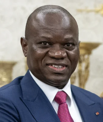 Portrait de Brice Oligui Nguema, président de la transition gabonaise.