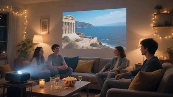 Illustration du guide DIY : soirée ciné-concert maison entre potes avec vidéoprojecteur
